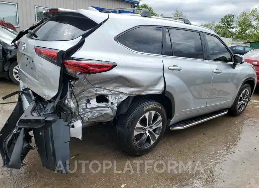 TOYOTA HIGHLANDER 2023 vin 5TDKDRAH8PS001779 from auto auction Copart