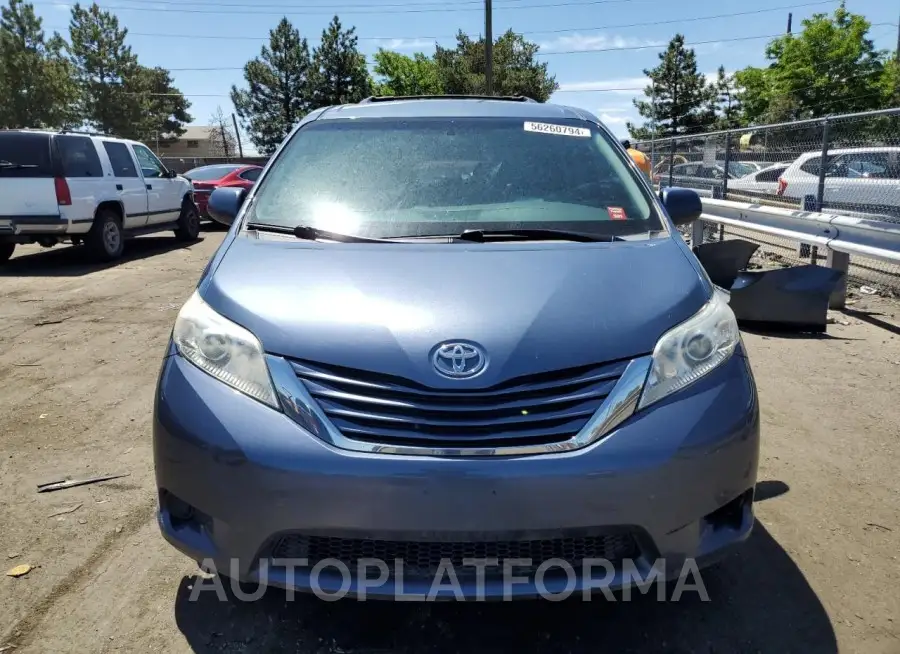 TOYOTA SIENNA LE 2016 vin 5TDKK3DC2GS749172 from auto auction Copart