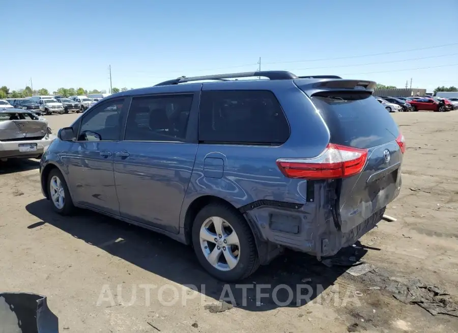 TOYOTA SIENNA LE 2016 vin 5TDKK3DC2GS749172 from auto auction Copart