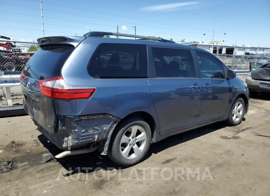 TOYOTA SIENNA LE 2016 vin 5TDKK3DC2GS749172 from auto auction Copart