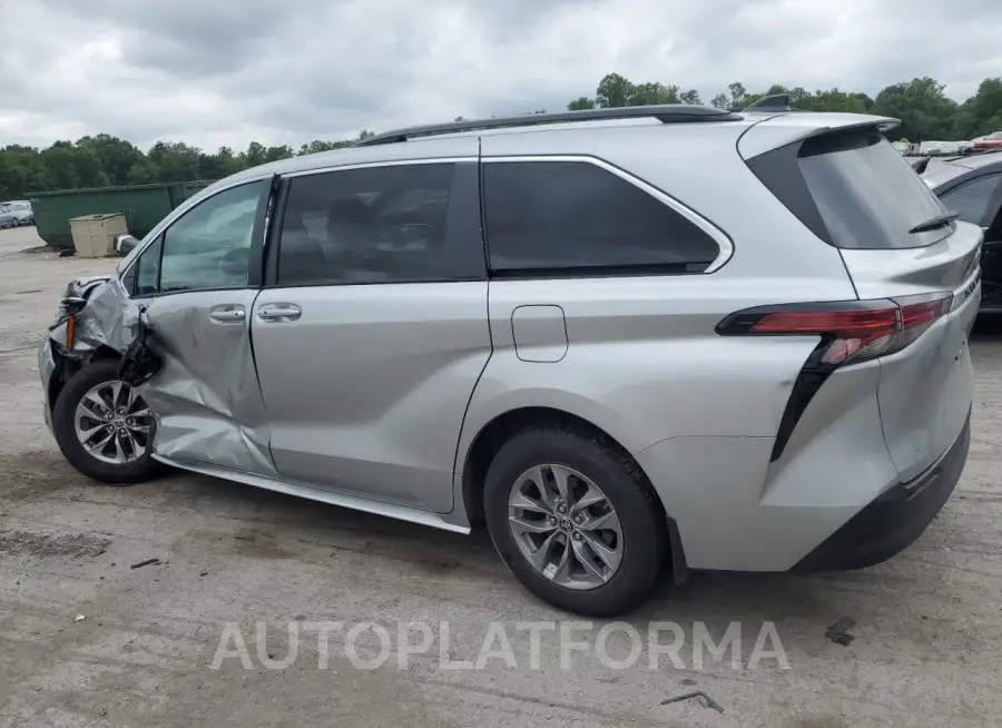 TOYOTA SIENNA LE 2022 vin 5TDKRKECXNS095409 from auto auction Copart