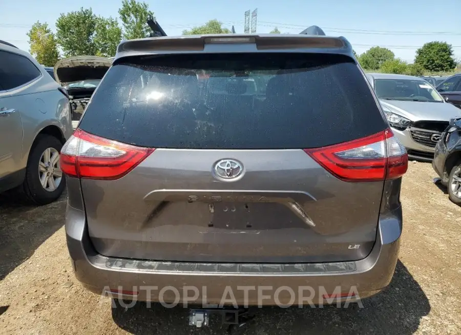 TOYOTA SIENNA LE 2020 vin 5TDKZ3DC1LS065509 from auto auction Copart