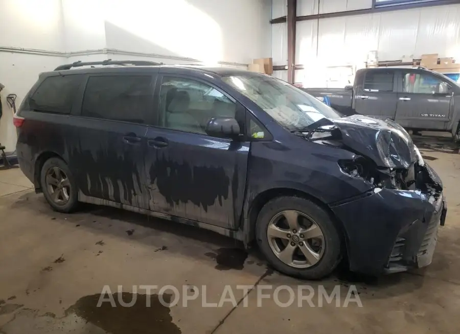 TOYOTA SIENNA LE 2018 vin 5TDKZ3DC2JS923650 from auto auction Copart