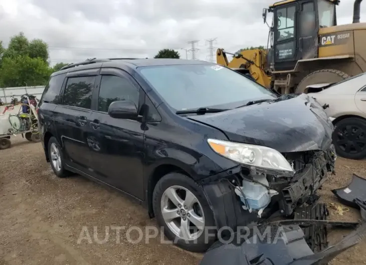 TOYOTA SIENNA LE 2018 vin 5TDKZ3DC3JS923205 from auto auction Copart