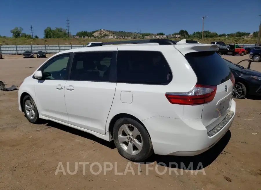 TOYOTA SIENNA LE 2019 vin 5TDKZ3DC8KS005614 from auto auction Copart