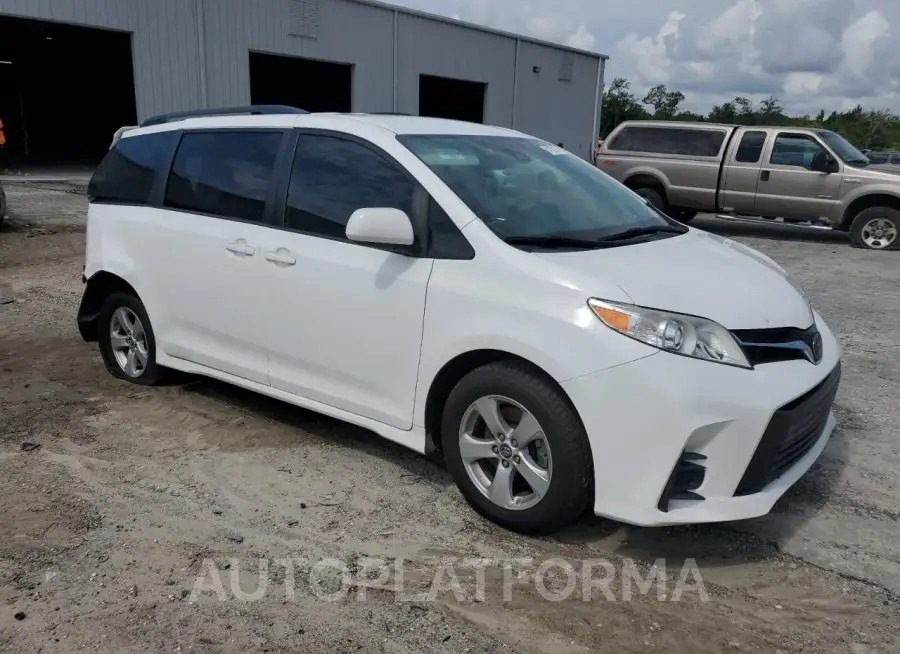 TOYOTA SIENNA LE 2019 vin 5TDKZ3DC8KS015155 from auto auction Copart