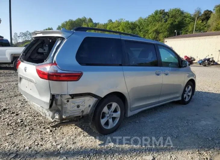 TOYOTA SIENNA LE 2020 vin 5TDKZ3DC8LS038033 from auto auction Copart