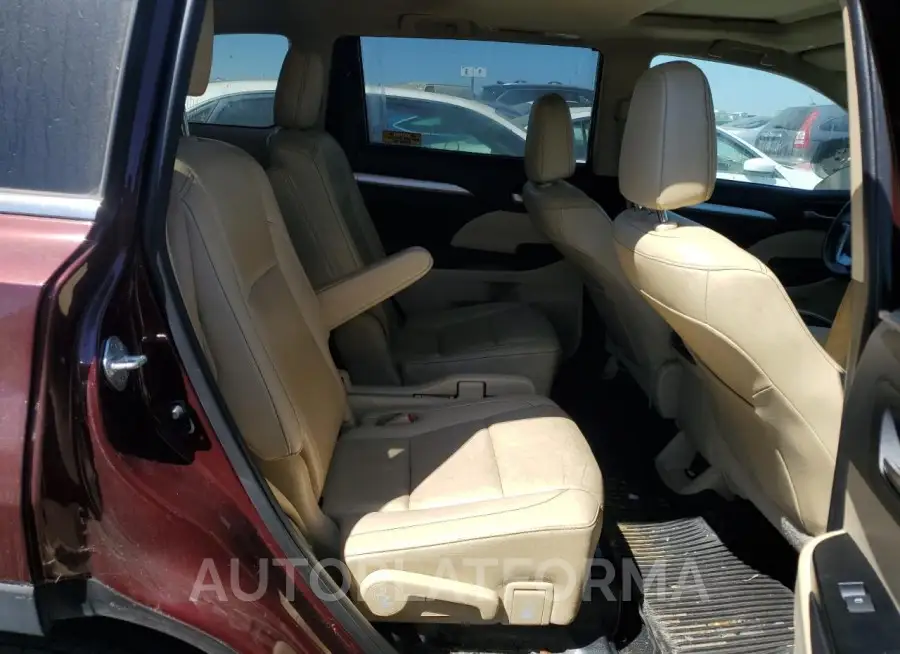 TOYOTA HIGHLANDER 2019 vin 5TDKZRFH1KS309086 from auto auction Copart