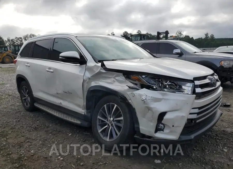 TOYOTA HIGHLANDER 2019 vin 5TDKZRFH1KS566281 from auto auction Copart