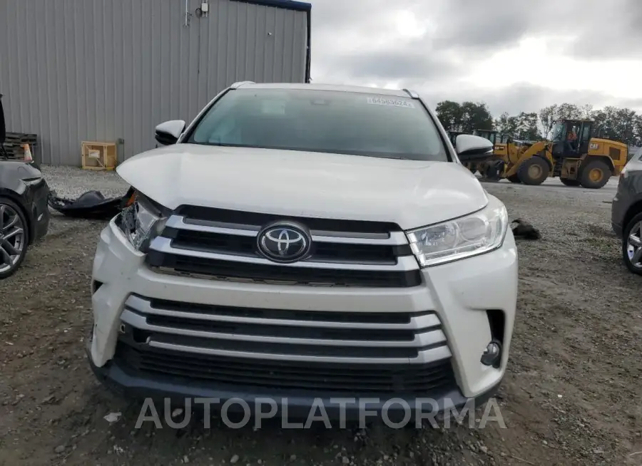 TOYOTA HIGHLANDER 2019 vin 5TDKZRFH1KS566281 from auto auction Copart