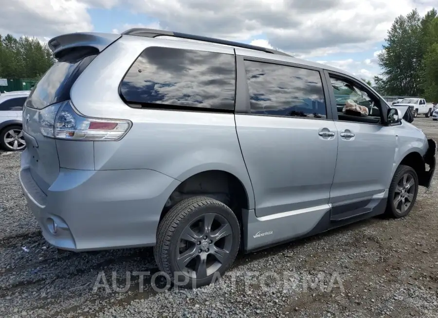 TOYOTA SIENNA SPO 2015 vin 5TDXK3DC8FS619997 from auto auction Copart