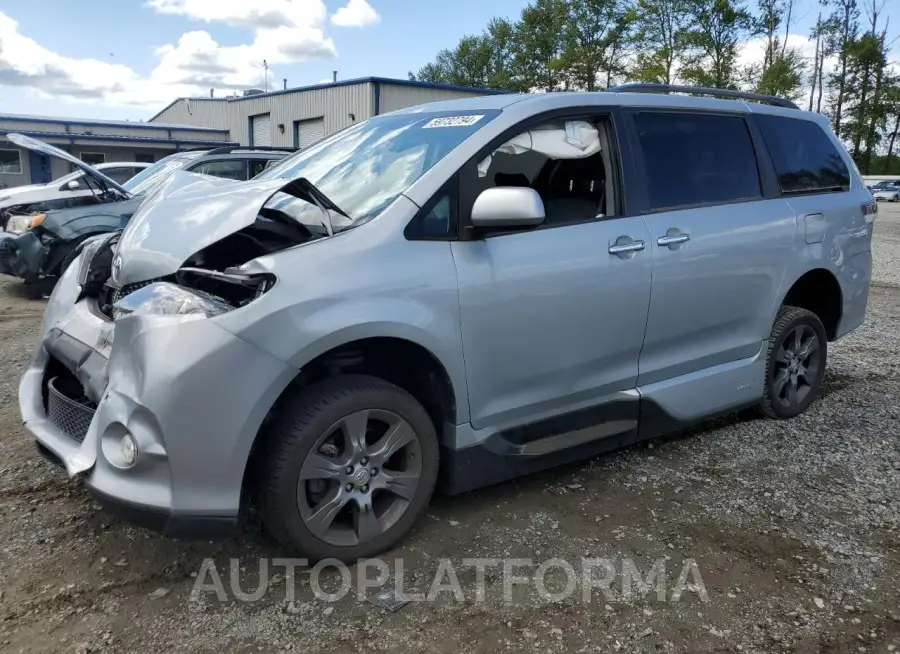 TOYOTA SIENNA SPO 2015 vin 5TDXK3DC8FS619997 from auto auction Copart