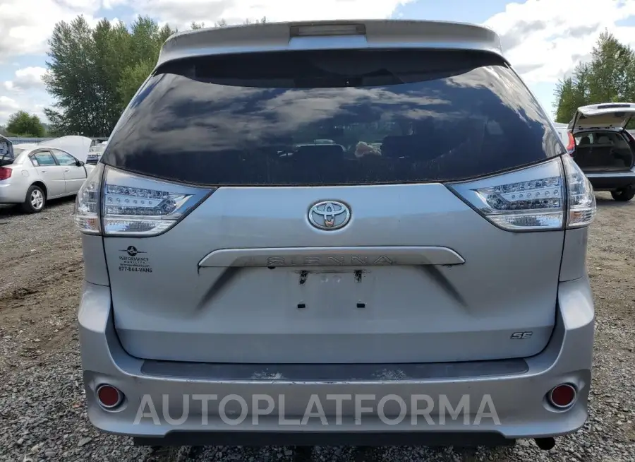 TOYOTA SIENNA SPO 2015 vin 5TDXK3DC8FS619997 from auto auction Copart