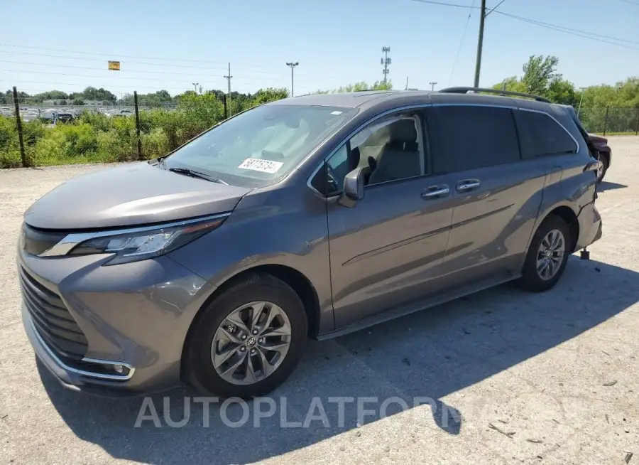 TOYOTA SIENNA XLE 2023 vin 5TDYRKEC1PS144011 from auto auction Copart