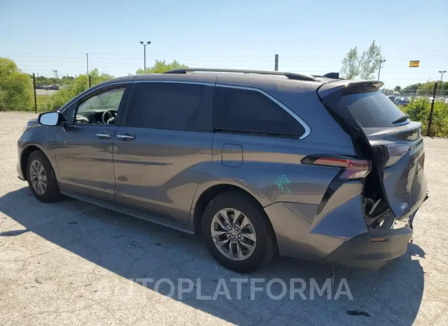 TOYOTA SIENNA XLE 2023 vin 5TDYRKEC1PS144011 from auto auction Copart