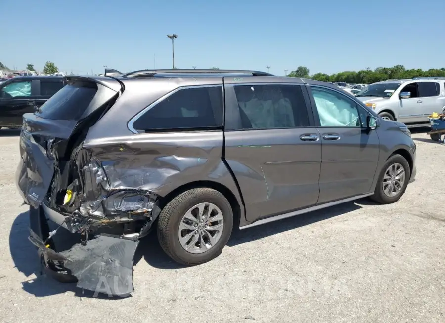 TOYOTA SIENNA XLE 2023 vin 5TDYRKEC1PS144011 from auto auction Copart