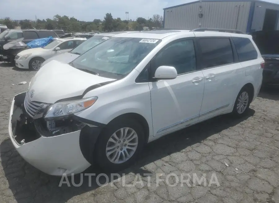 TOYOTA SIENNA XLE 2017 vin 5TDYZ3DC0HS888319 from auto auction Copart