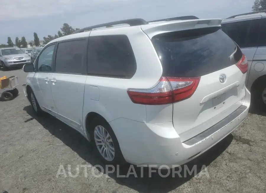 TOYOTA SIENNA XLE 2017 vin 5TDYZ3DC0HS888319 from auto auction Copart