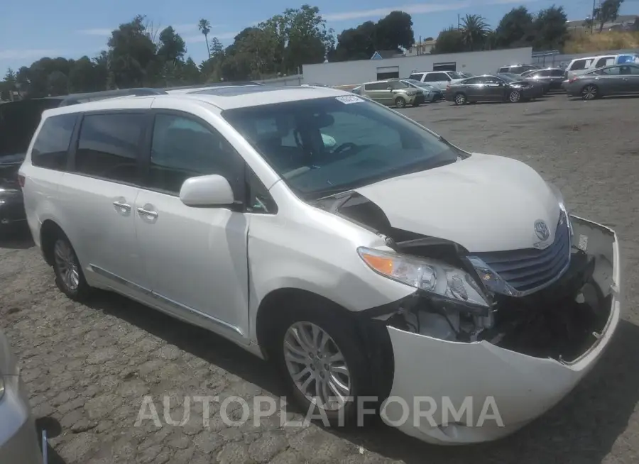 TOYOTA SIENNA XLE 2017 vin 5TDYZ3DC0HS888319 from auto auction Copart