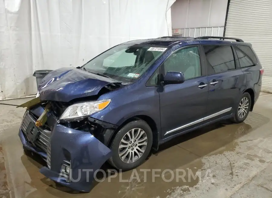 TOYOTA SIENNA XLE 2020 vin 5TDYZ3DC3LS085822 from auto auction Copart