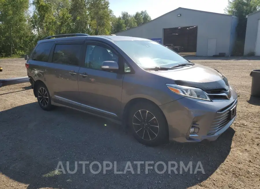 TOYOTA SIENNA XLE 2018 vin 5TDYZ3DC4JS962377 from auto auction Copart