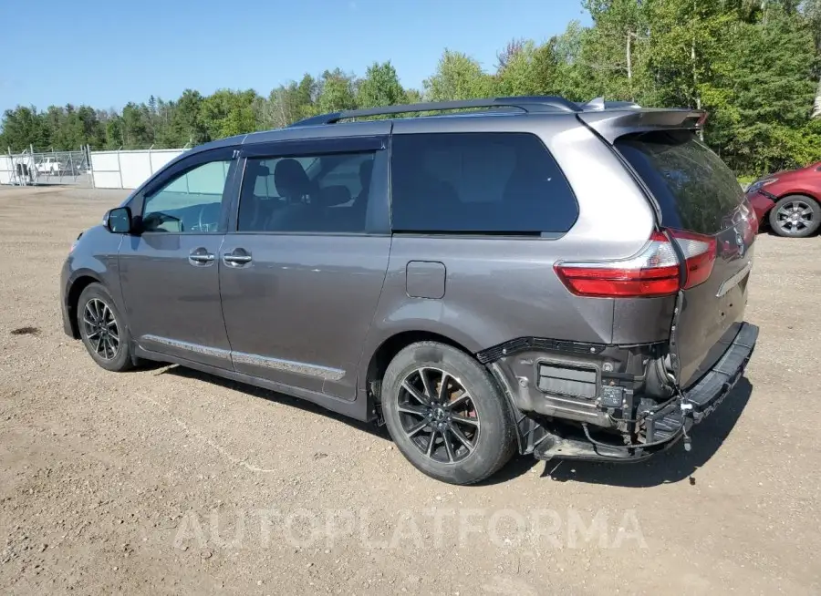 TOYOTA SIENNA XLE 2018 vin 5TDYZ3DC4JS962377 from auto auction Copart