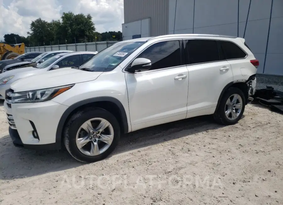 TOYOTA HIGHLANDER 2018 vin 5TDYZRFHXJS240732 from auto auction Copart