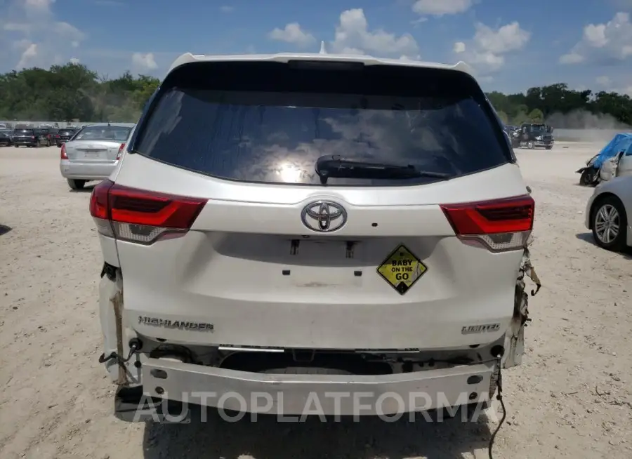 TOYOTA HIGHLANDER 2018 vin 5TDYZRFHXJS240732 from auto auction Copart