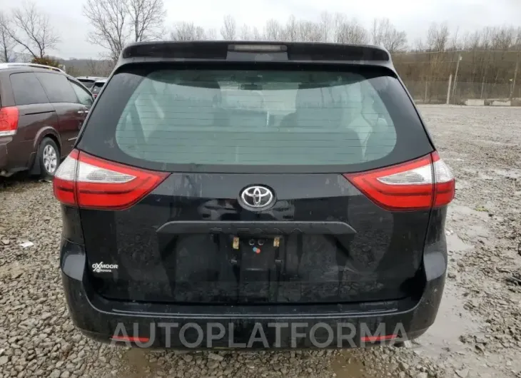 TOYOTA SIENNA 2017 vin 5TDZZ3DC0HS893038 from auto auction Copart