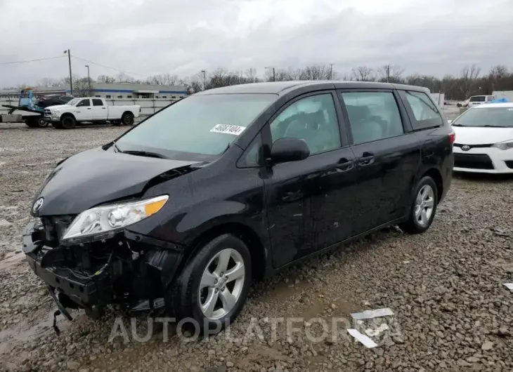 TOYOTA SIENNA 2017 vin 5TDZZ3DC0HS893038 from auto auction Copart