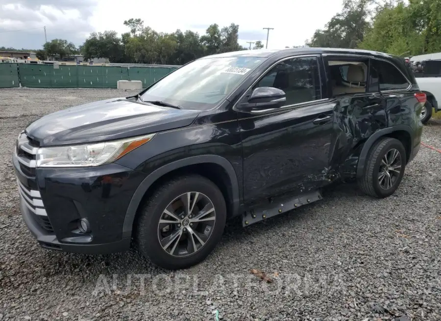 TOYOTA HIGHLANDER 2019 vin 5TDZZRFHXKS322286 from auto auction Copart