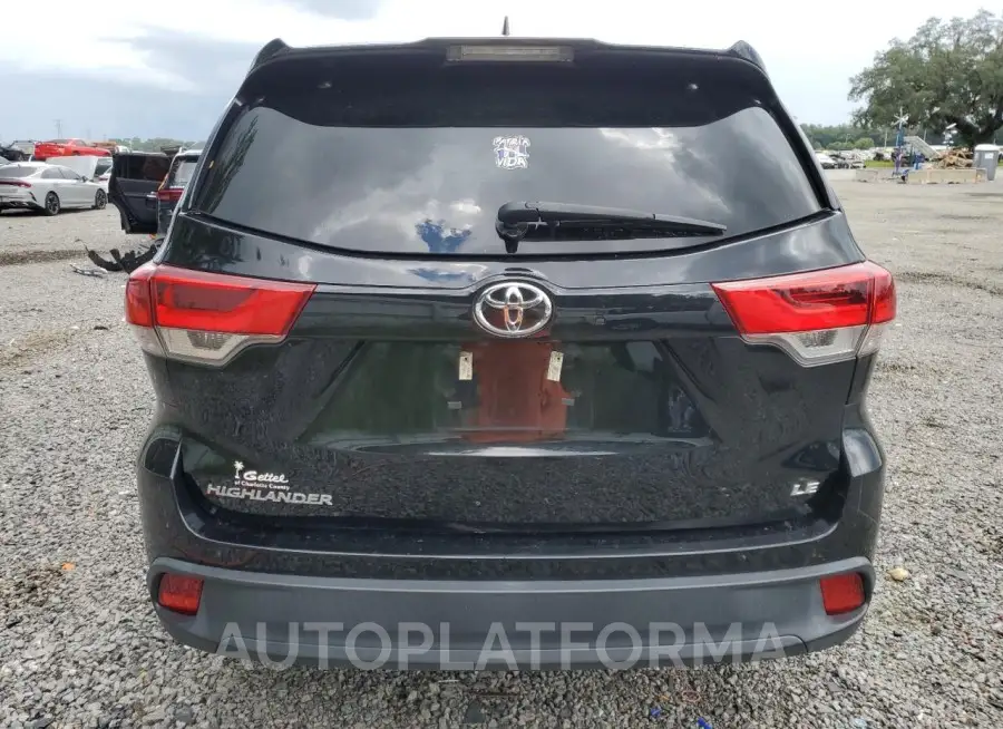 TOYOTA HIGHLANDER 2019 vin 5TDZZRFHXKS322286 from auto auction Copart