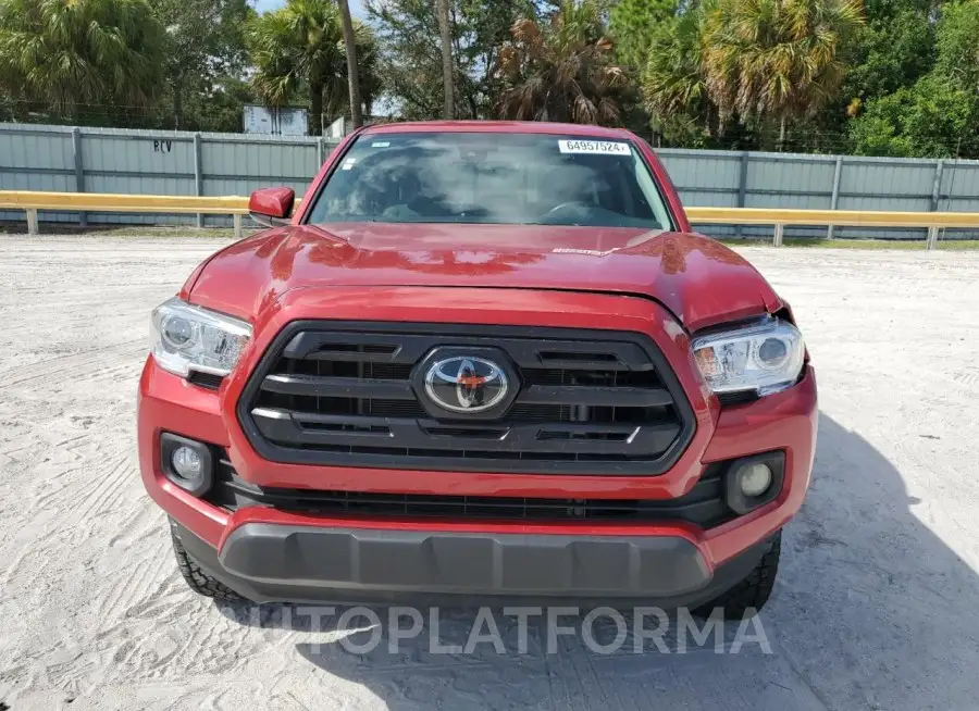 TOYOTA TACOMA DOU 2019 vin 5TFAX5GN0KX143605 from auto auction Copart