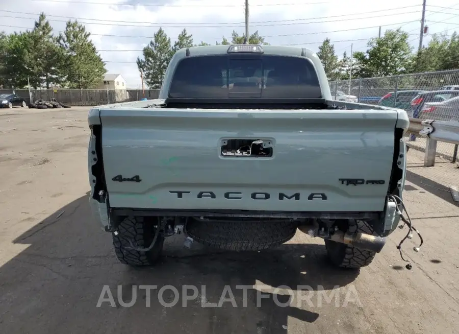 TOYOTA TACOMA DOU 2021 vin 5TFCZ5AN6MX249359 from auto auction Copart