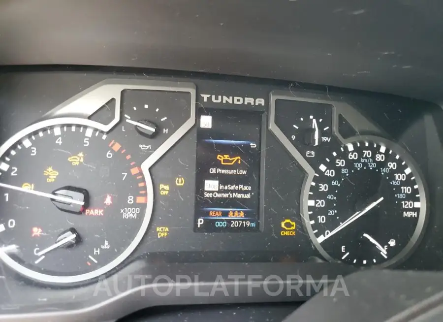 TOYOTA TUNDRA CRE 2023 vin 5TFLA5DB6PX114167 from auto auction Copart