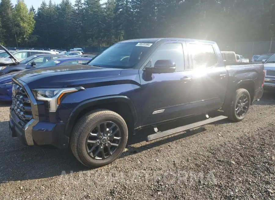 TOYOTA TUNDRA CRE 2022 vin 5TFNA5DB9NX012836 from auto auction Copart