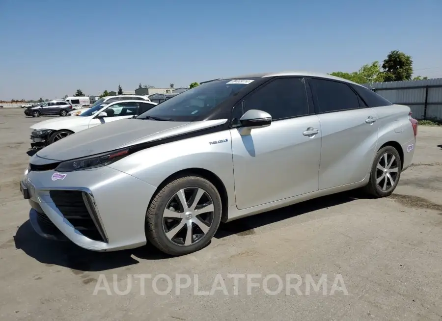 TOYOTA MIRAI 2019 vin JTDBVRBD8KA006205 from auto auction Copart