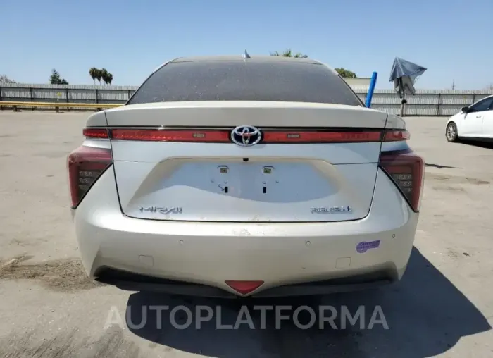 TOYOTA MIRAI 2019 vin JTDBVRBD8KA006205 from auto auction Copart