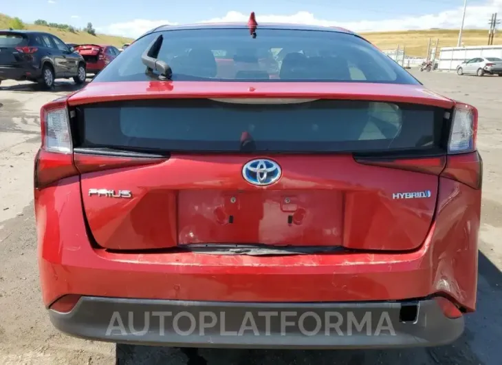 TOYOTA PRIUS L 2020 vin JTDKARFU5L3107150 from auto auction Copart