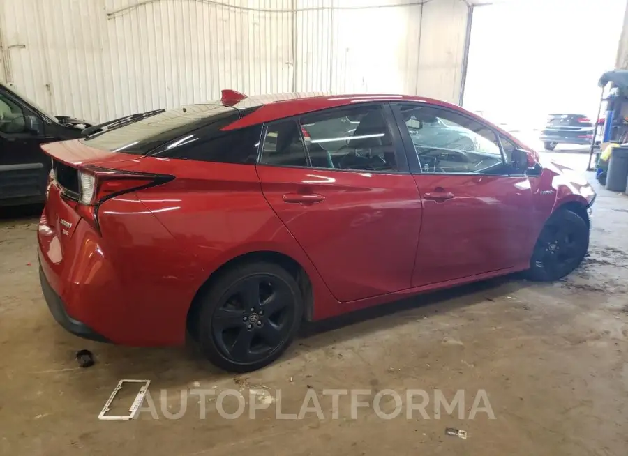 TOYOTA PRIUS 2019 vin JTDKARFU6K3068714 from auto auction Copart