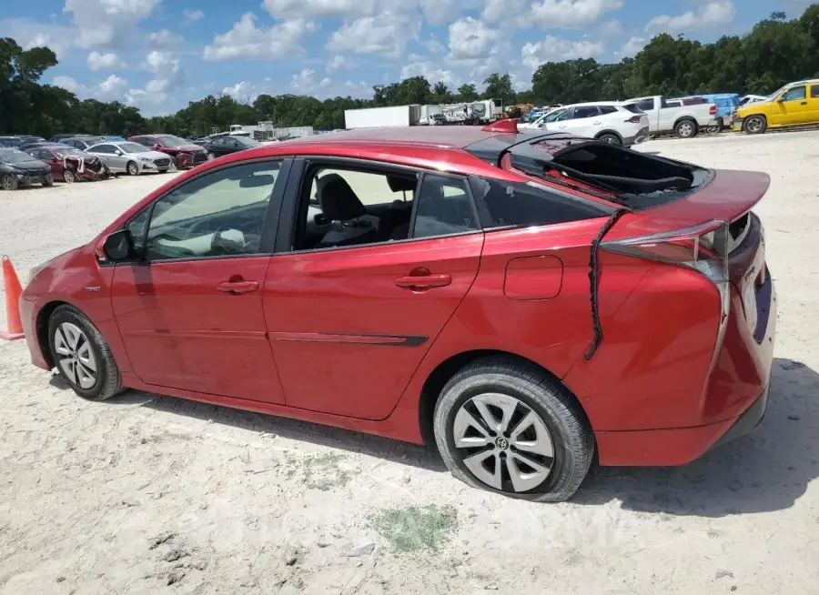 TOYOTA PRIUS 2018 vin JTDKBRFU3J3592981 from auto auction Copart