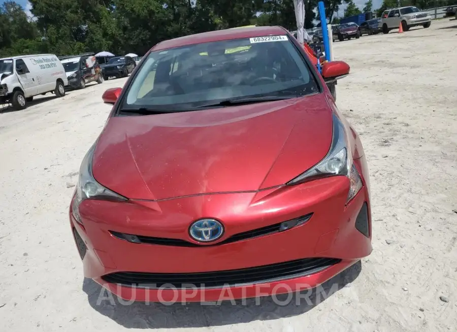 TOYOTA PRIUS 2018 vin JTDKBRFU3J3592981 from auto auction Copart