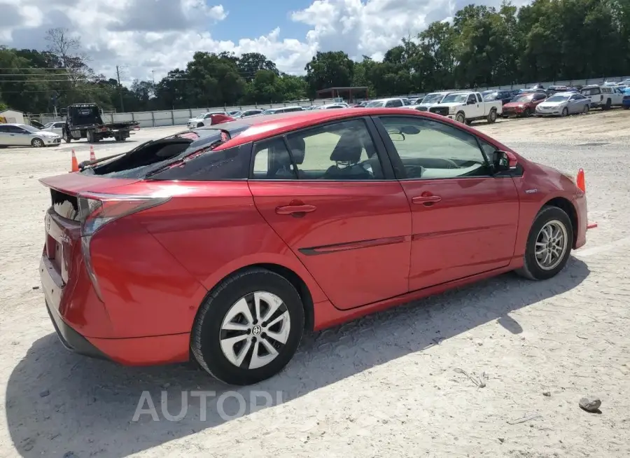 TOYOTA PRIUS 2018 vin JTDKBRFU3J3592981 from auto auction Copart