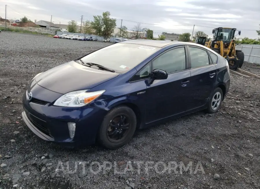 TOYOTA PRIUS 2015 vin JTDKN3DU8F0444924 from auto auction Copart