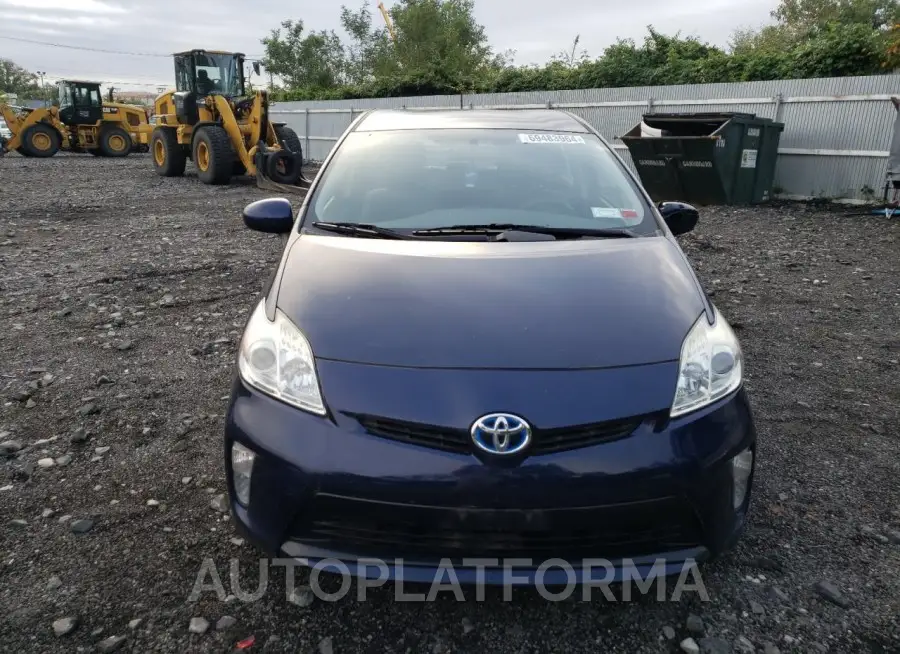 TOYOTA PRIUS 2015 vin JTDKN3DU8F0444924 from auto auction Copart