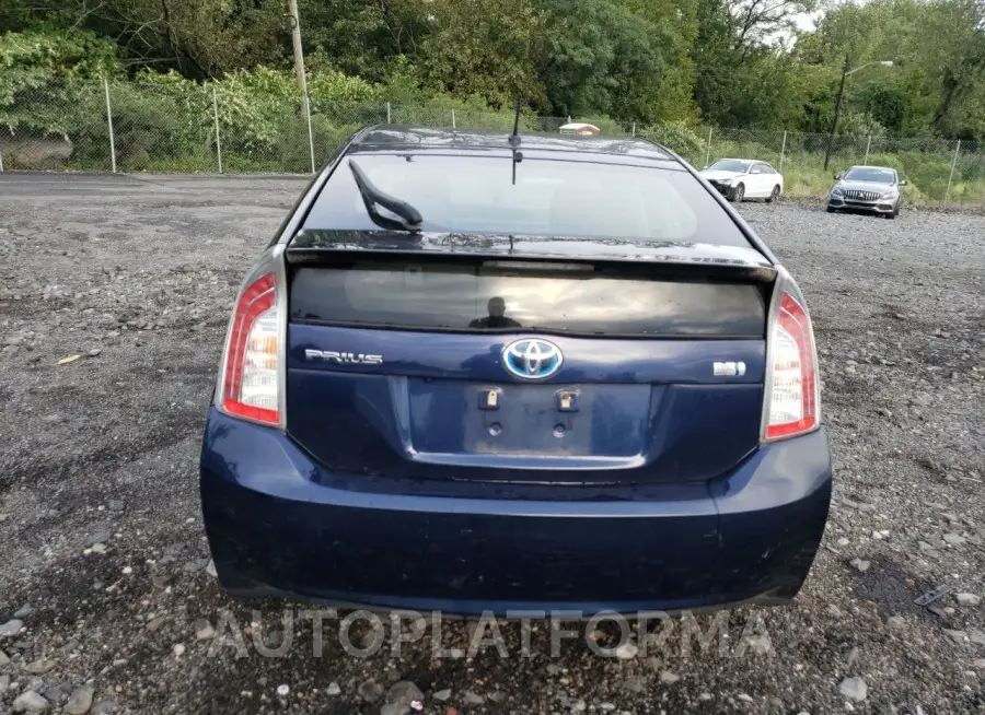 TOYOTA PRIUS 2015 vin JTDKN3DU8F0444924 from auto auction Copart