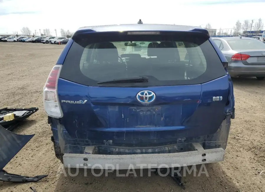 TOYOTA PRIUS V 2015 vin JTDZN3EU8FJ032025 from auto auction Copart