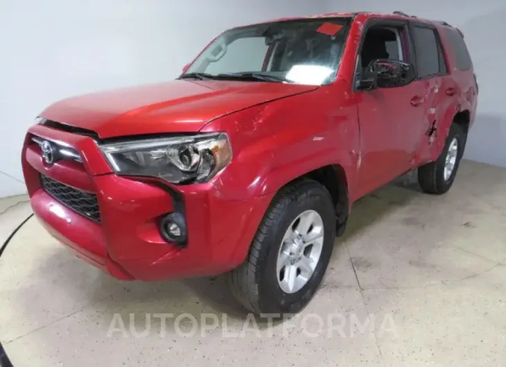 TOYOTA 4RUNNER SR 2022 vin JTEEU5JR3N5268003 from auto auction Copart