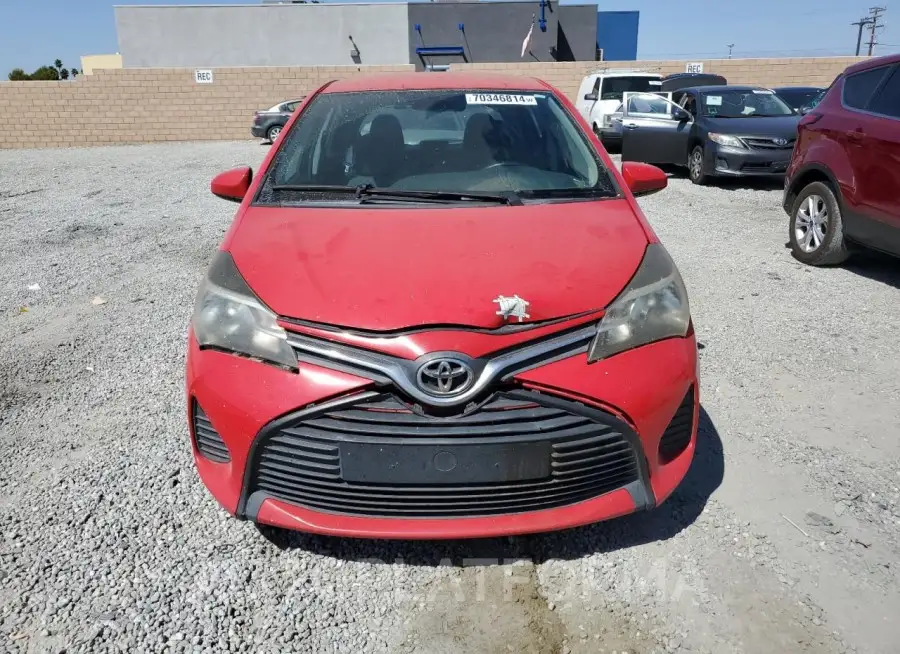 TOYOTA YARIS 2015 vin VNKKTUD37FA017559 from auto auction Copart