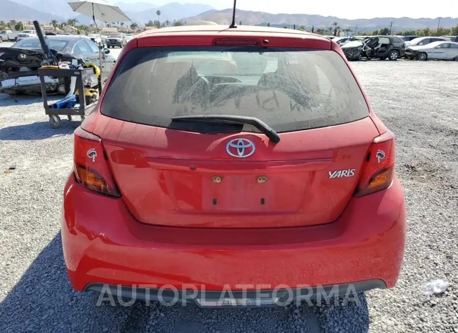 TOYOTA YARIS 2015 vin VNKKTUD37FA017559 from auto auction Copart